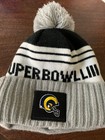 Los Angeles Rams New Era Super Bowl 53 Liii Bound Sideline Knit Hat Beanie Gray