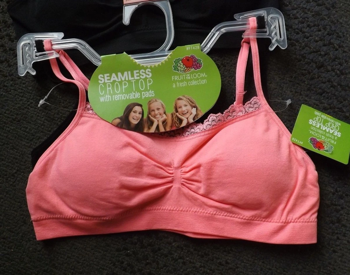Fruit of the loom bras with removable best sale pads