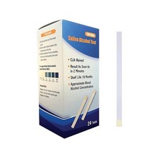 Prime Screen Saliva Alcohol Test Strip, High Accurate Home Test, Result in 2 ...