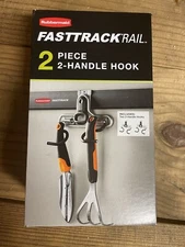 Rubbermaid FastTrack 2-Handle Hook (S Hook) 2 Piece - Two Handle Hooks