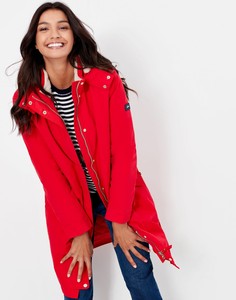 borg lined raincoat womens