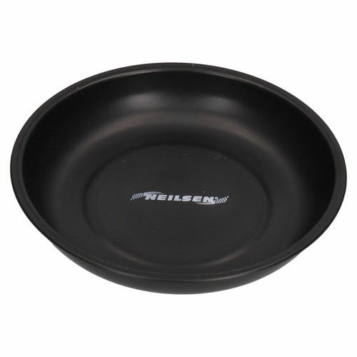 Bandeja de almacenamiento de platos magnética de 6" circular redonda con revestimiento de PVC - Imagen 2 de 3