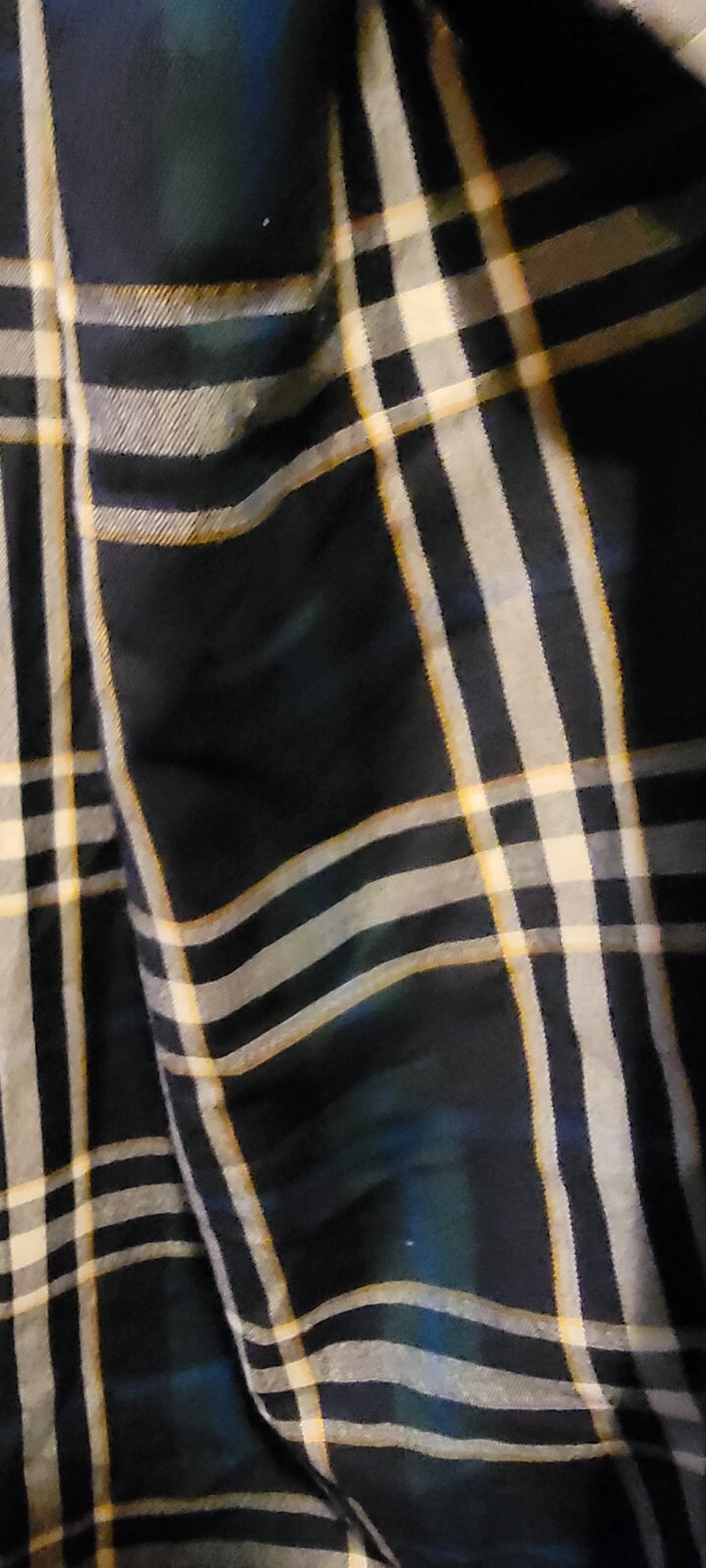 Pendleton Medium Plaid Button Up Long Sleeve Gree… - image 4