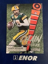 Aaron Rodgers 2021 Panini Contenders Football Chain Movers Packers #CM-ARO