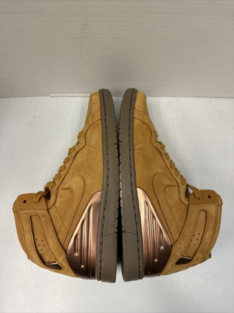 Size 9.5 - Nike Supreme x Zoom Air 94 High Wheat for sale