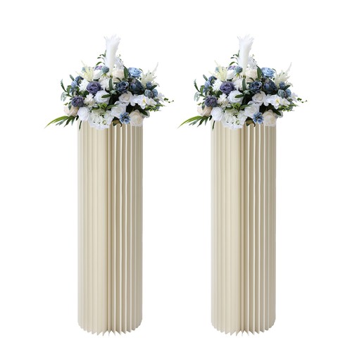 Centerpiece Stands Columns Display with Acrylic Lid Self-adhesive?Strip Design - Picture 6 of 17