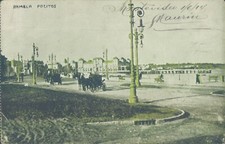 URUGUAY Montevideo Rambla Politos 1914 PC