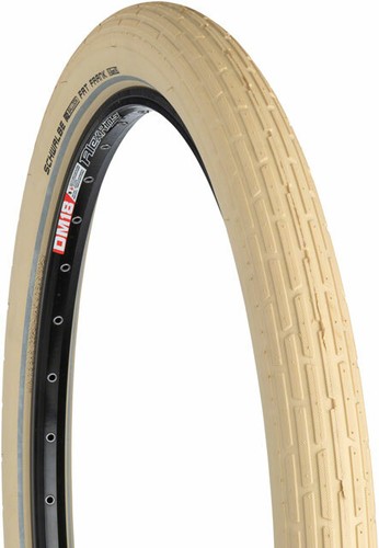 Schwalbe Fat Frank Reifen 26x2,35 Drahtwulst creme mit reflektierenden Seitenwänden und - Bild 1 von 2