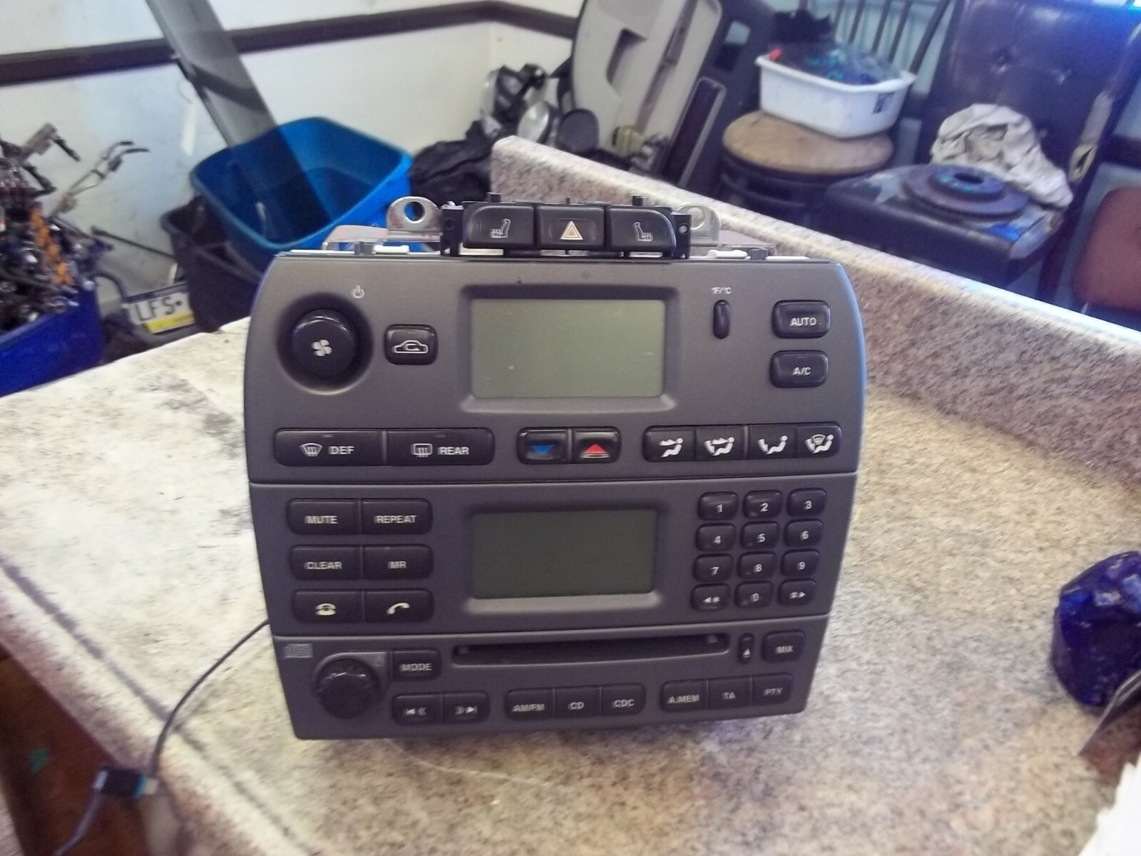 2004 2005 06 2007 2008 JAGUAR X TYPE Audio Radio Am-fm-stereo-cd 6 Disc OEM