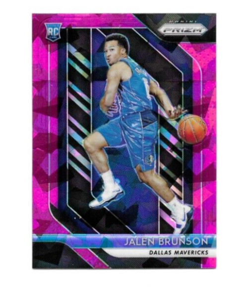 Jalen Brunson 2018-19 Panini Prizm Pink Ice Rookie New York Knicks
