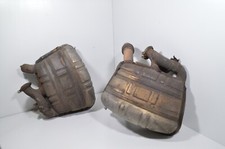 Porsche 911 996 muffler exhaust pipe silencer set XLF defect