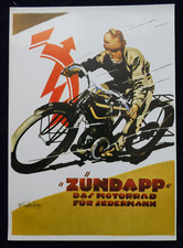 original ZÜNDAPP  POSTKARTE 1967  50 Jahre Zündapp