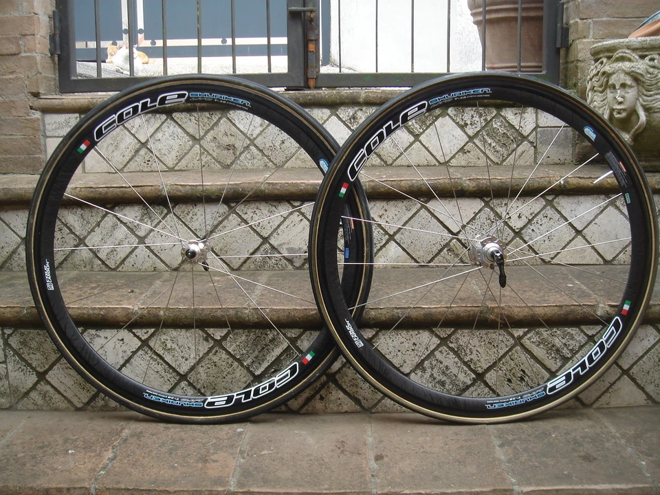 Cole Shuriken Tubular Laufradsatz Shimano/Sram Coppia Ruote Cole