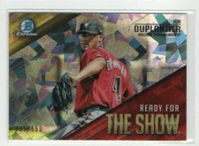 2019 Bowman Chrome Jon Duplantier ARIZONA DIAMONDBACKS Atomic Refractor #/150 RC