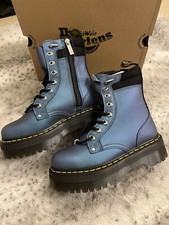 Plataformas HDW de hardware Dr. Martens Jadon II DK azul/azul precio de venta sugerido por el fabricante $300 FiveStarRESEÑAS