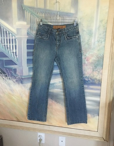 Indigo Star Designer 5 Pocket Girl's Denim Jeans Sz. 12 - Picture 2 of 3