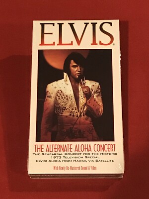 Elvis   The Alternate Aloha Concert   VHS; New