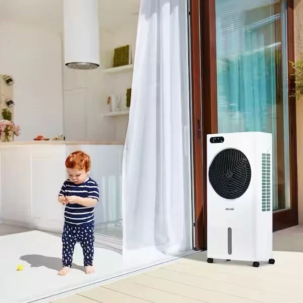 NewAir 470 куб. футов/мин, 3-скоростной портативный испарительный охладитель и вентилятор для 250 кв. футов... - Изображение 2 из 4