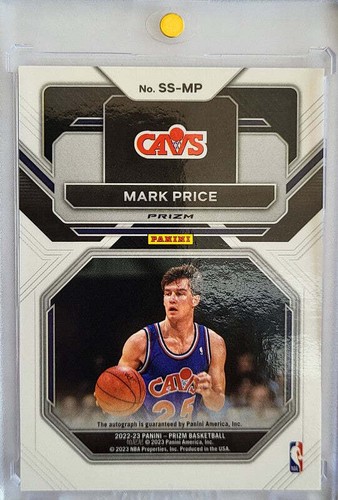 Mark Price - 2022/23 Panini Sensational Signatures - Prizm - Auto - Bild 2 von 3