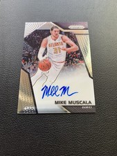 2017-18 Panini Prizm Signatures Mike Muscala #SG-MM Auto