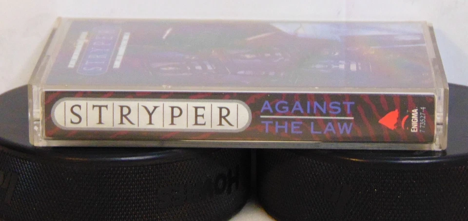 Stryper – Against The Law- 1990 Enigma 7 73527-4 Heavy Metal Cassette, Album - Image 3 of 4