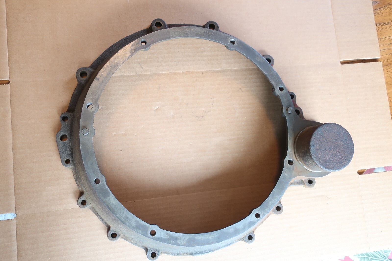 1948 1953 Ford Cast Iron Flathead V8 Transmission Bell Housing Adapter