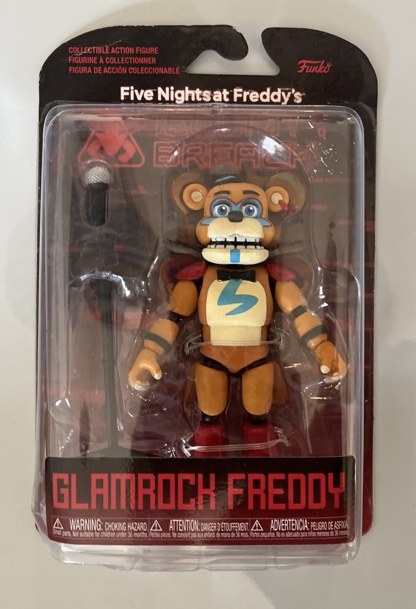 Funko FNAF Security Breach Glamrock Freddy Action Figure NEW