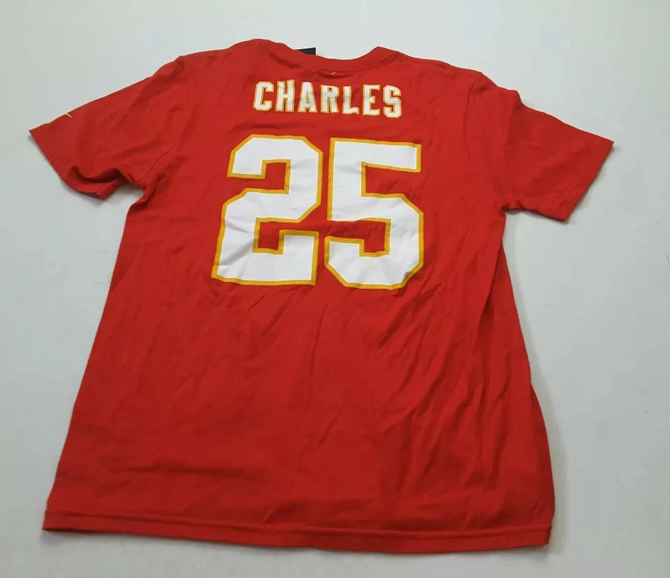 Camiseta Nike Juvenil Kansas City Jamaal Charles #25 Talla L (14-16) Foto 3 de 3