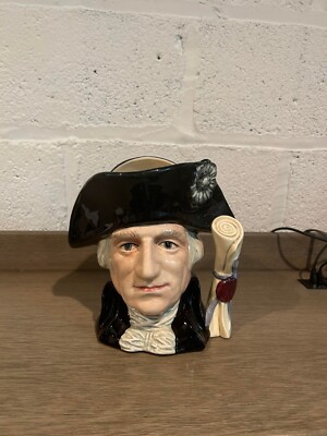 ROYAL DOULTON TOBY/CHARACTER JUG. GEORGE WASHINGTOND6669. COMMEMORATIVE JUG