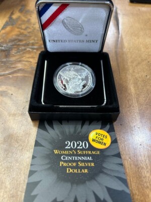 2020-P Women's Suffrage Centennial Proof Silver Dollar