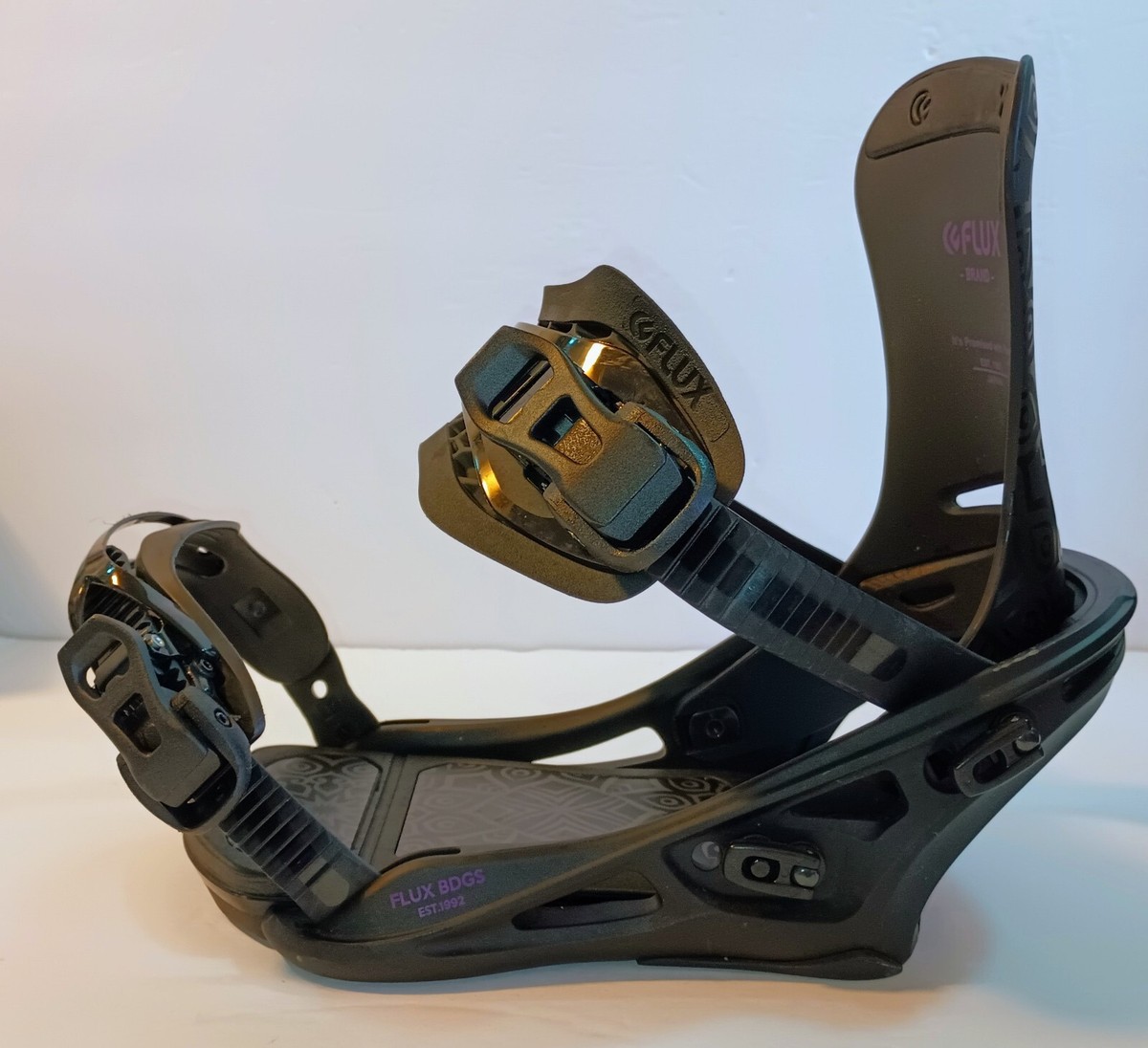 Flux GS Womens Snowboard Bindings Size S 22/23 New Open Box