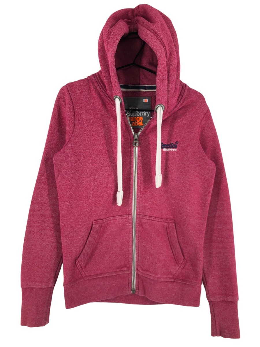 Damenbekleidung Superdry Hoodie Rot Damen Original 77 Hoodie