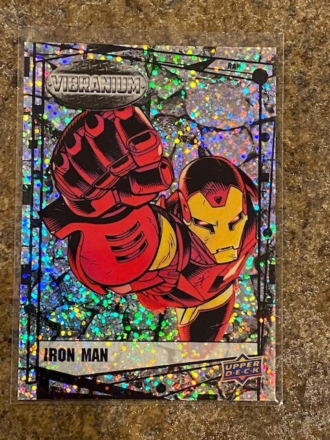 2015 Marvel Vibranium Raw Insert #30 IRON MAN Combo Shipping NM/MINT😍😍*
