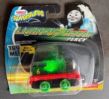 Light Up Racer Percy Thomas And Friends Metal Train Engine Adventures