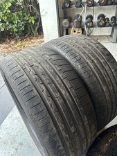 2x 285 45 21 113Y XL Continental SportContact 6 tyres Dot1622 AO 7mm no repairs