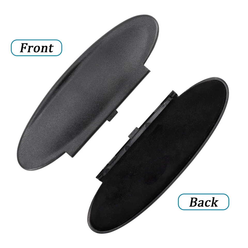 1X Sun Visor Rearview Mirror Covers Fits for Porsche 911/996/997 Boxster Cayman Foto 2 de 4