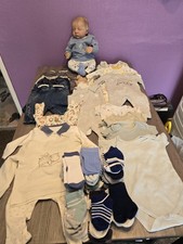 Reborn Doll & Huge Bundle Clothes