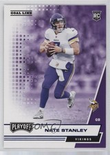 2020 Panini Playoff Rookies Goal Line Nate Stanley #262 06p3
