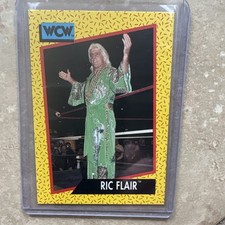 Impel WCW Ric Flair #45 1991 Base Set Wrestling card SHARP