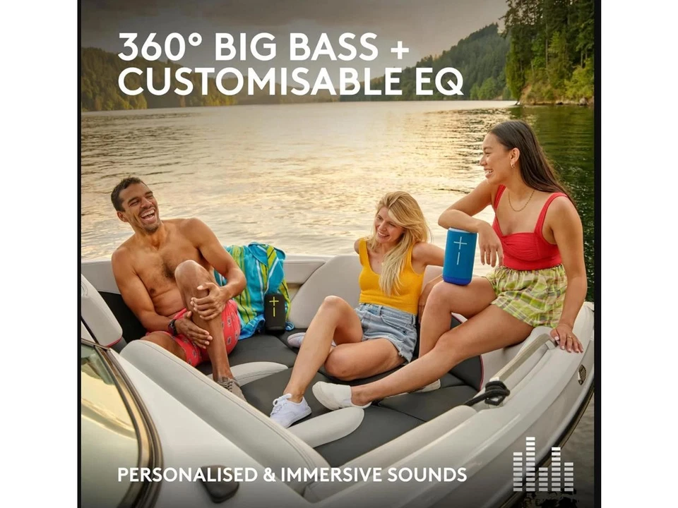 Altavoz inalámbrico Bluetooth Ultimate Ears EVERBOOM - azul cobalto Foto 4 de 4