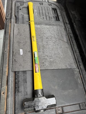 Sears Craftsman Nos Yellow Fiberglass Sledgehammer Maul Full Size Rare 36  83477