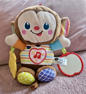 VTech Babyäffchen Motorikspielzeug Babyspielzeug Lernspielzeug Greifspielzeug
