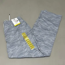 MEMBERS MARK Favorite Straight Leg Soft Pant Light Grey Camo Size Medium (New)