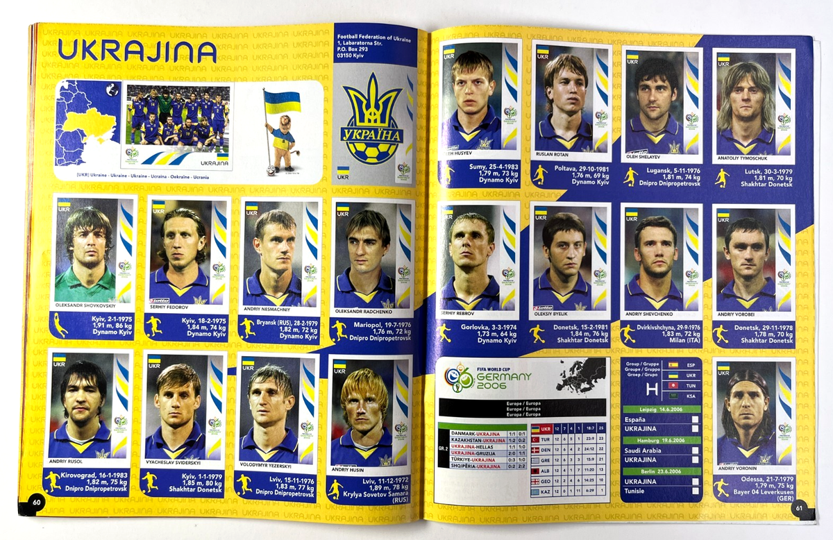 WORLD CUP GERMANY 2006 写真集 Amazon.com: PANINI World Cup GERMANY 2006 Album Players Images