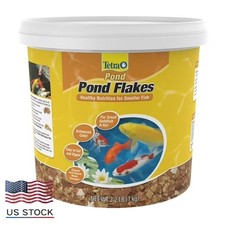 NEW Goldfish Flakes Fish Food Complete Nutrition for Smaller Pond Fish 2.2lb