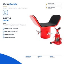Bottle Jack Adapter 2-12 Ton Jacks 1.65 Inner Diameter Red Cozymo Alloy Steel Bottle Jack Adapter 2-12 Ton Jacks 1.65 Inner Diameter Red Cozymo Alloy Steel