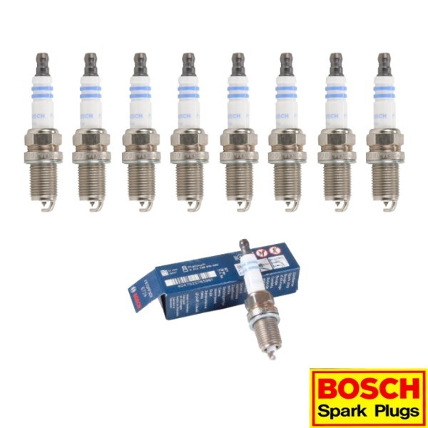 New Set of 8 BOSCH Single Platinum Spark Plug for Audi/ Ford/ Infiniti/ Lincoln