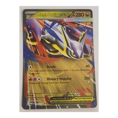 Pokemon TCG Mega Latias ex Mega Evolution 100/132 Double Rare Holo NM