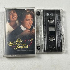 Four Weddings and a Funeral Original Motion Picture Soundtrack Cassette 1994