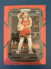 2023 Panini Prizm WNBA #132 Li Meng Red Wave